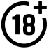 18+ logo